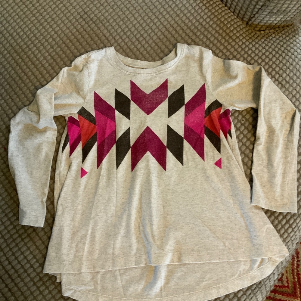 Girls size 6/7 Tea collection shirt